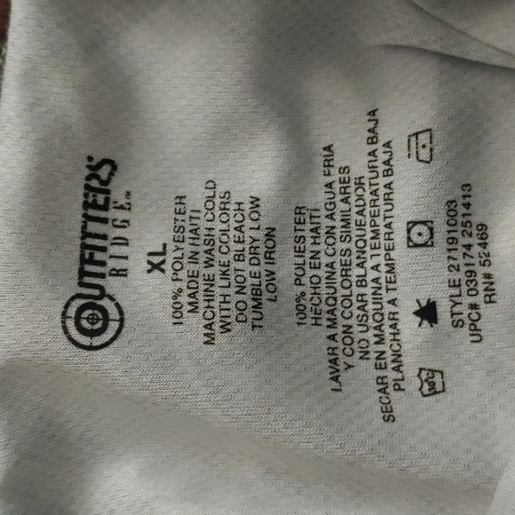 Realtree Hardwoods Outfitters Ridge Hunting Gear. Long Sleeve Hunting Shirt. XL. - Picture 10 of 12